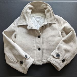 Club Monaco Cropped Peacoat